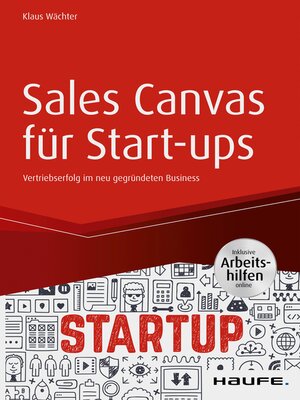 cover image of Sales Canvas für Start-ups--inkl. Arbeitshilfen online